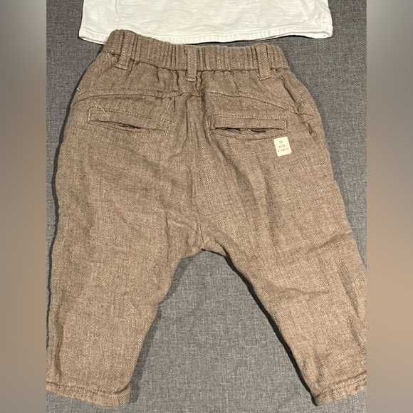 ZARA BABY BOY Outfit 6-9 months worn once to an event - Picture 8 of 8